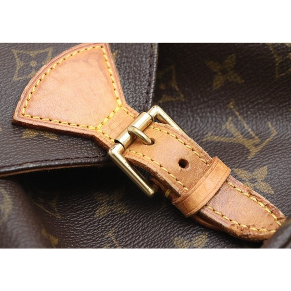 Louis Vuitton Monogram Montsouris MM Backpack Canvas Brown - Picture 6 of 9